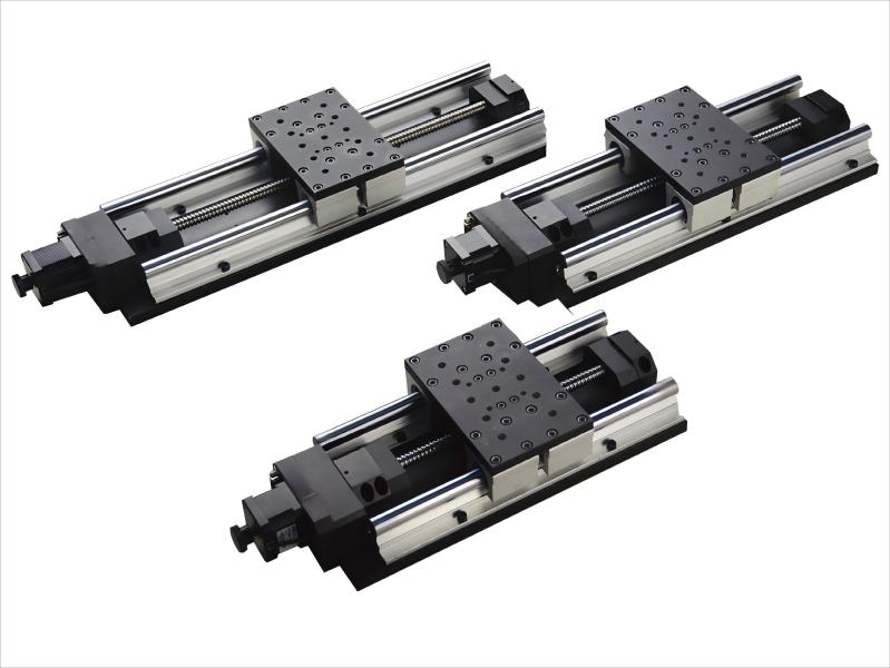 HMTS120 系列电控平移台 ( 圆导轨带支撑 + 滚珠螺杆 )