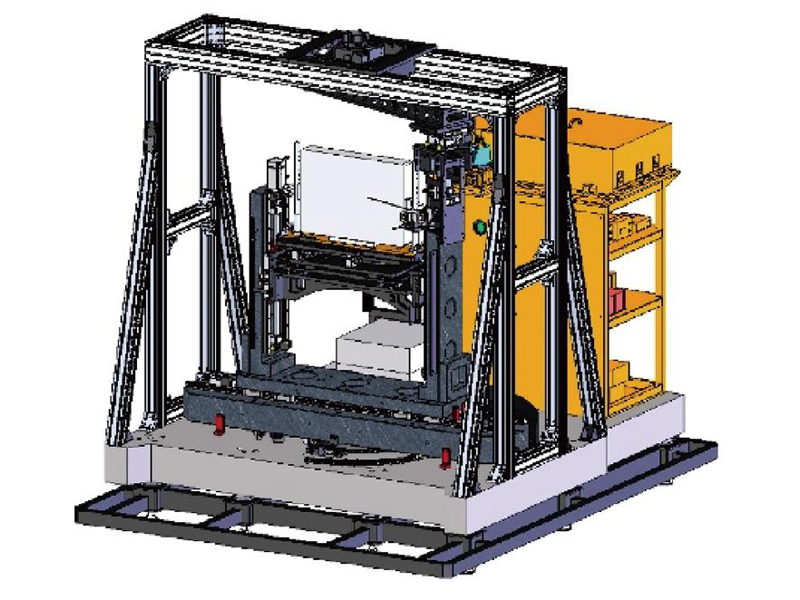 大口径介质膜光学元件扫描检测系统