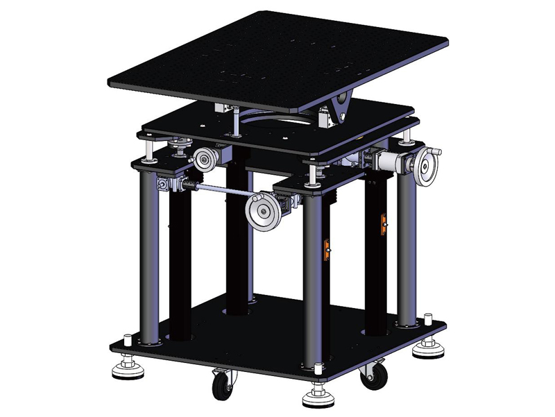 手动三轴调整系统