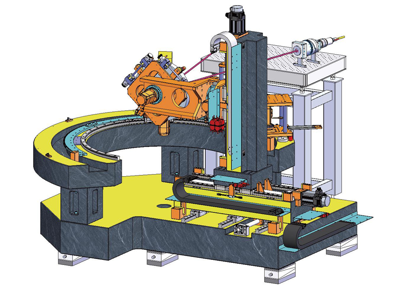 大口径光学元件扫描检测系统
