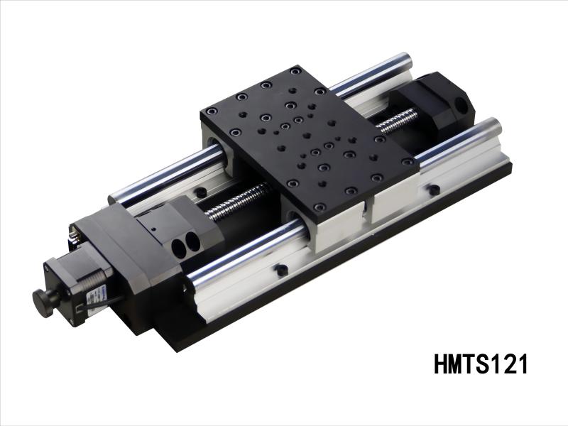 HMTS120 系列电控平移台 ( 圆导轨带支撑 + 滚珠螺杆 )